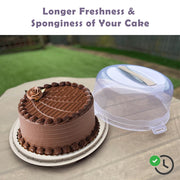 Carry Your Treats with Ease: Cake Box with Convenient Handle