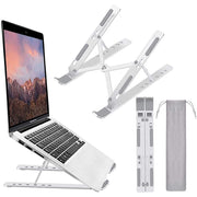 The Ultimate Aluminum Foldable Laptop Stand for Ergonomic Desk Setup