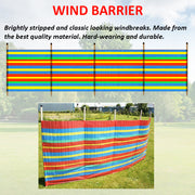 120 x 275 cm Wind Barrier | Wind Breaks for Camping and Beach Retreats