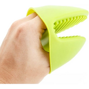 Heat-Resistant Silicone Mini Oven Mitts: Convenient Kitchen Pinch Grips for Cooking