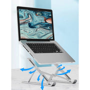 The Ultimate Aluminum Foldable Laptop Stand for Ergonomic Desk Setup