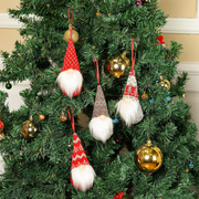 28cm LED Light-Up Christmas Gnome Figurine: Red & Silver Festive Ornament