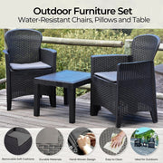 Relax in Style: Garden Rattan Furniture Sets and Patio Sets for Your Outdoor Space