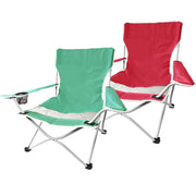 Portable Folding Camping Chair with Cup Holder (Assorted Colors)