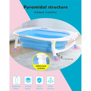 Convenient and Space-Saving Collapsible Baby Bathtub