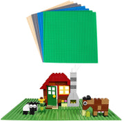 Durable Base Plates Compatible with LEGO and Major Brick Brands Pack of 6