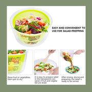 Spin It Right: Your Go-To Salad Spinner / Easy & Efficient