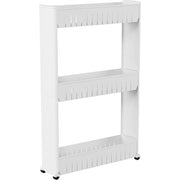 Organize Your Space with Slim Storage Trolleys & Shelving Units on Wheels