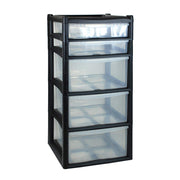 5 TIER Cabinet - 2 Shallow Drawers and 3 Deep Drawers Unit Organizer